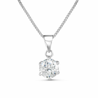 Silver Classic Necklace - Silver Necklace Women - Women's Necklace Necklace Brother & Sisters